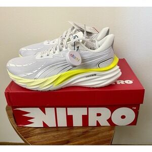 PUMA Velocity NITRO 4 Women's White Apple Spritz Running HYROX Size 8